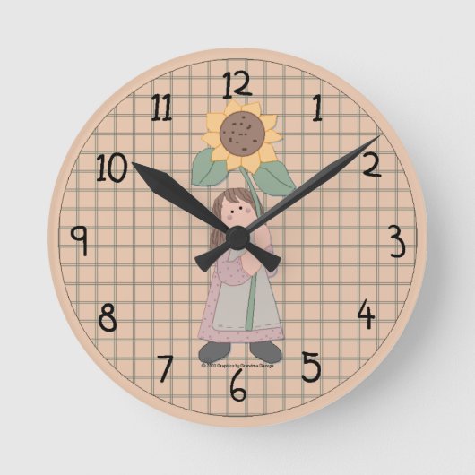 Ronde Horloge Été de Campagne (Recto)