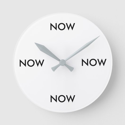 Ronde Horloge Éternelle Maintenant (Recto)