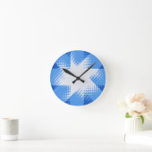 Ronde Horloge étoile mi-teinte rétro (Maison)