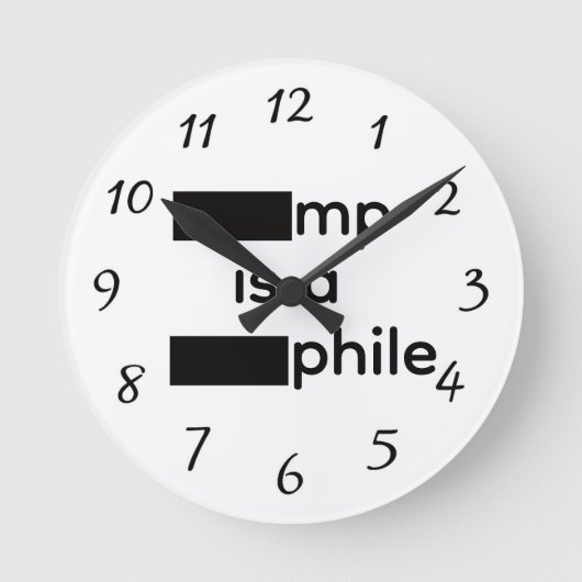 Ronde Horloge expurgée (Recto)