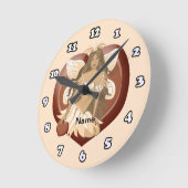 Ronde Horloge Fée au Chocolat (Angle)