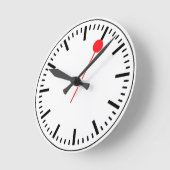 Ronde Horloge ferroviaire suisse (Angle)