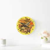 Ronde Horloge Fête des Dinosaures (Maison)