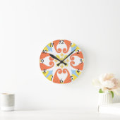 Ronde Horloge florale (Maison)
