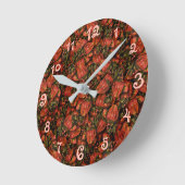 Ronde Horloge fraise (Angle)
