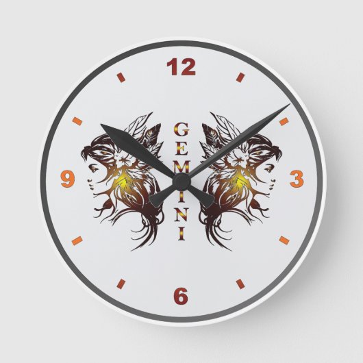 Ronde Horloge Gemini (Recto)