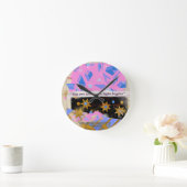 Ronde Horloge Gemme Light Begins – Conception Rose et Or (Maison)