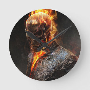 Ronde horloge ghost riders