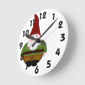 Ronde Horloge Gnome (Angle)