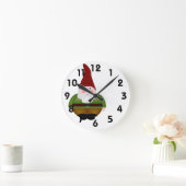 Ronde Horloge Gnome (Maison)