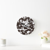 Ronde Horloge gothique Dragon (Maison)