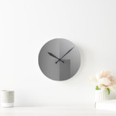 Ronde horloge gris (Maison)