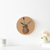 Ronde horloge guitare (Maison)