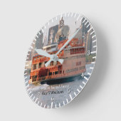 Ronde horloge Guy V. Molinari (Angle)