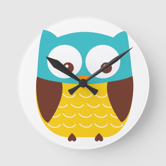 Ronde Horloge - Hibou (Recto)
