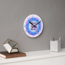 Horloge horaire de la partie de flux