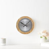 Ronde Horloge horaire de Wood Choppin (Maison)