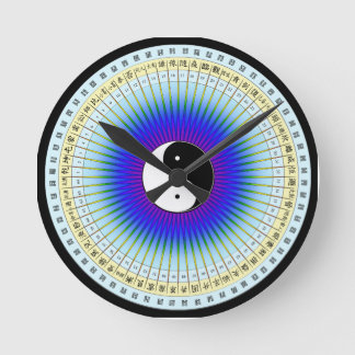 Ronde Horloge I Hexagrammes