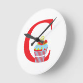 Ronde Horloge initiale de la lettre C (Angle)