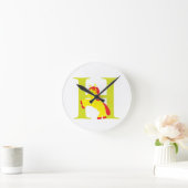 Ronde Horloge initiale de la lettre H (Maison)