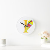 Ronde Horloge initiale de la lettre I (Maison)