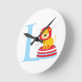 Ronde Horloge initiale de la lettre L (Angle)