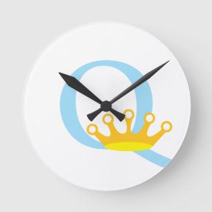 Ronde Horloge initiale de la lettre Q