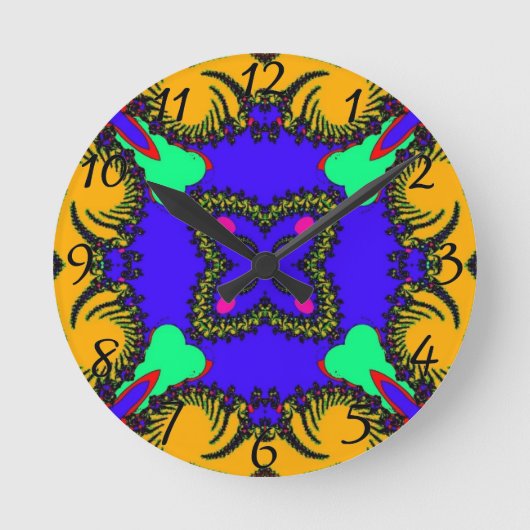 Ronde Horloge Kaleidoscope (Recto)