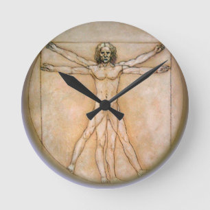 Ronde Horloge Leonardo Davinci