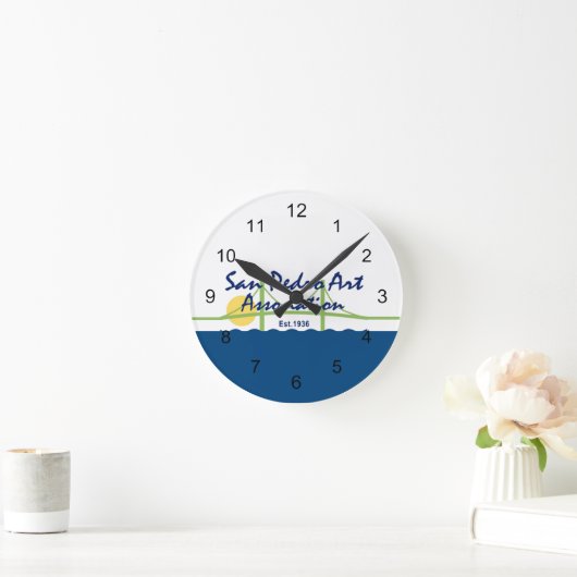 Ronde Horloge - Logo SPAA (Maison)