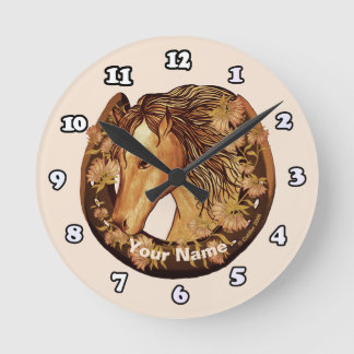 Ronde Horloge Lucky Horse