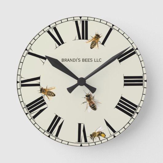 Ronde Horloge magasin de l'abeille du travailleur (Recto)