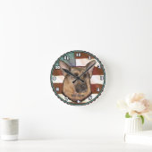 Ronde Horloge Malinois belge (Maison)