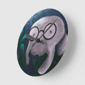 Ronde Horloge Manatee (Angle)