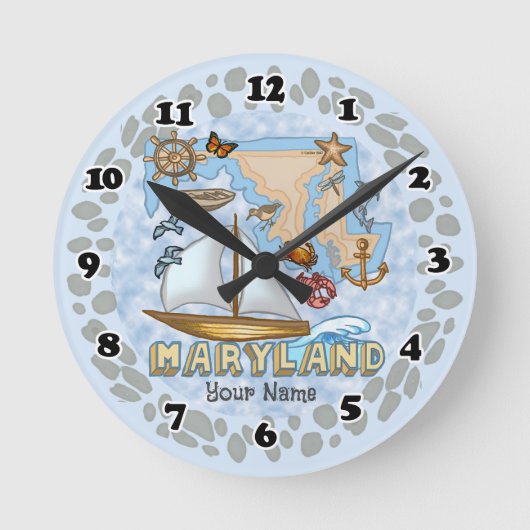 Ronde Horloge Maryland (Recto)