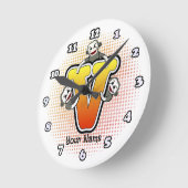 Ronde Horloge Monogram V Sock Monkey (Angle)