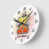 Ronde Horloge Monogram X Sock Monkey (Angle)