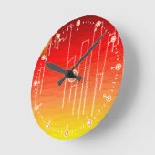 Ronde Horloge moyenne nocturne (Angle)