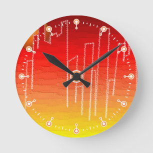 Ronde Horloge moyenne nocturne