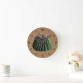 Ronde Horloge Mur Acrylique Cactus (Maison)