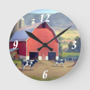 Ronde Horloge murale/ferme rondes