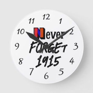 Ronde Horloge Never Forget 1915