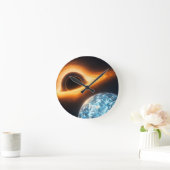 Ronde Horloge noire (Maison)