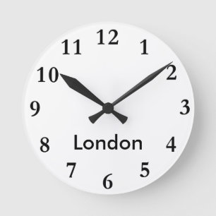Ronde Horloge nommée de ville