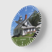 Ronde Horloge Old Mission Point Lighthouse (Angle)