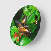 Ronde Horloge Papillon (Angle)