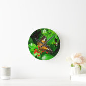 Ronde Horloge Papillon (Maison)