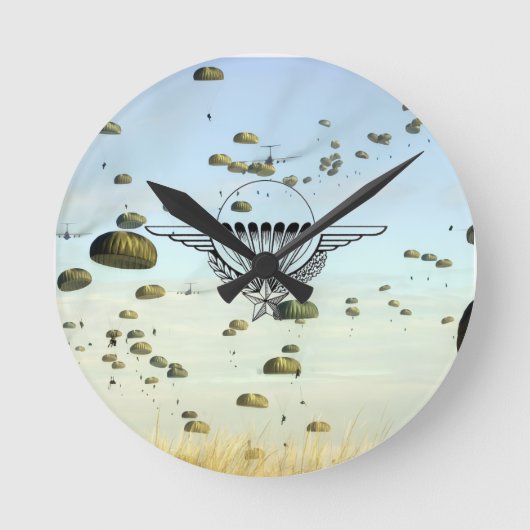Ronde Horloge parchutiste (Recto)