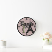 Ronde Horloge Parcourue Mauve Paris (Maison)
