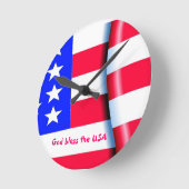 Ronde Horloge patriotique (Angle)